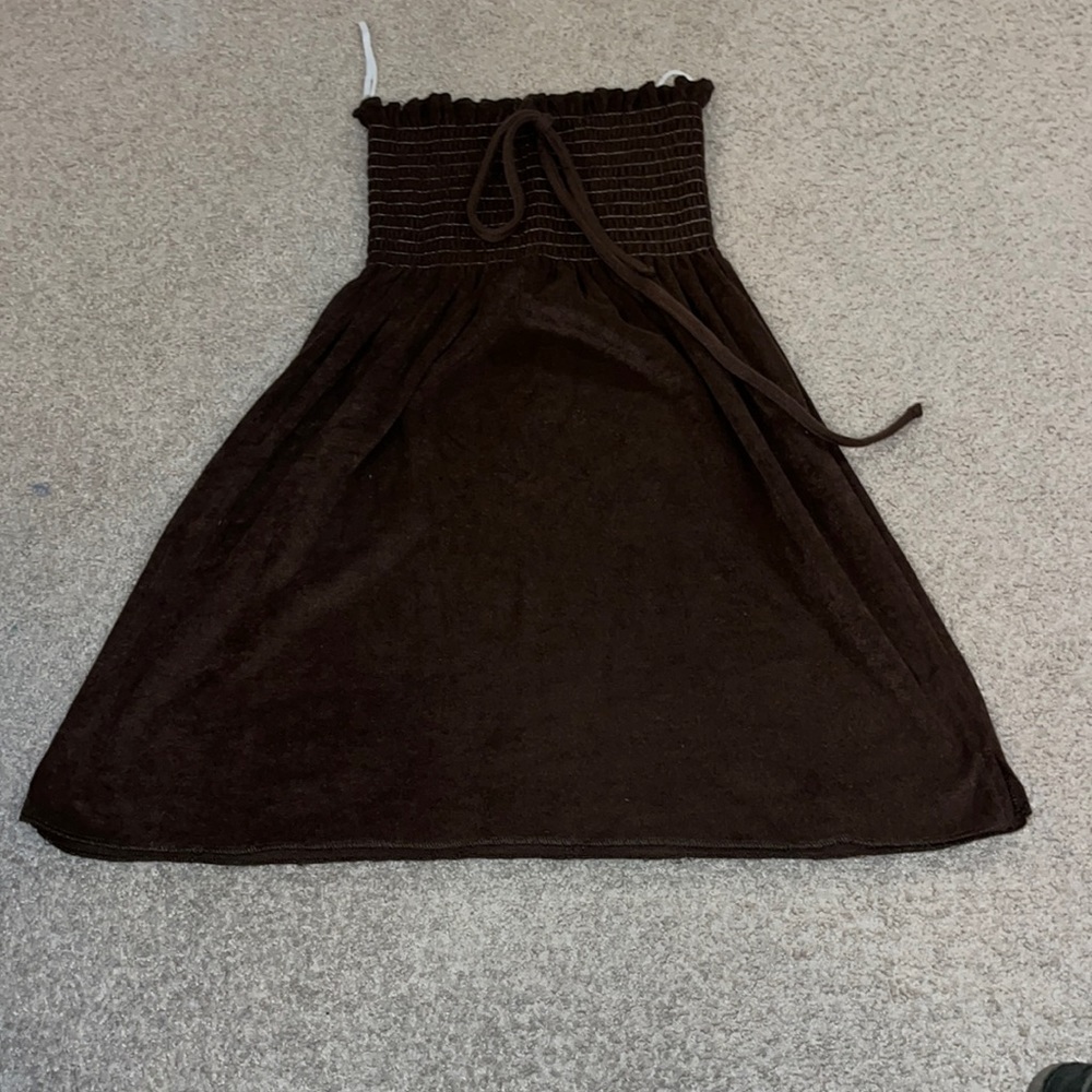 Girls terry swim coverup size XL